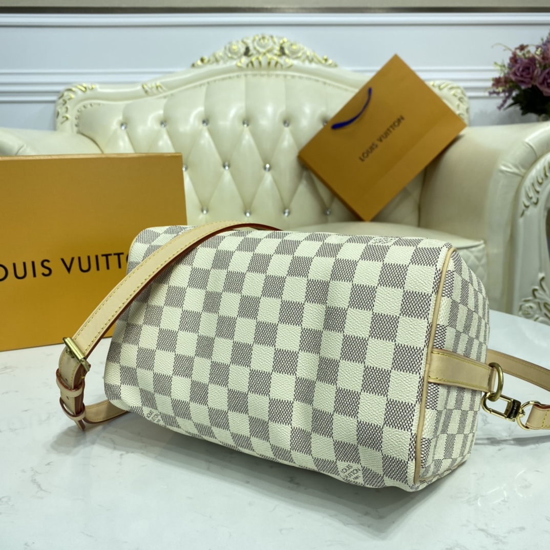 Louis Vuitton SPEEDY BANDOULIERE 25 Damier Ebene Handbag N41374